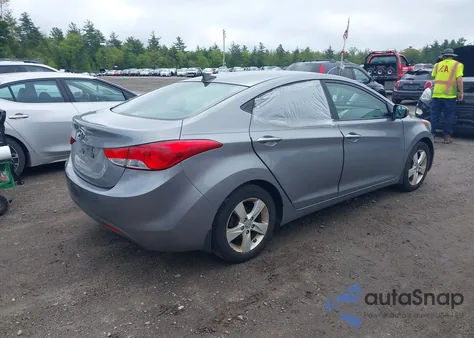 2012 Hyundai Elantra Gls (Ulsan Plant) from USA, damaged, VIN KMHDH4AEXCU422121